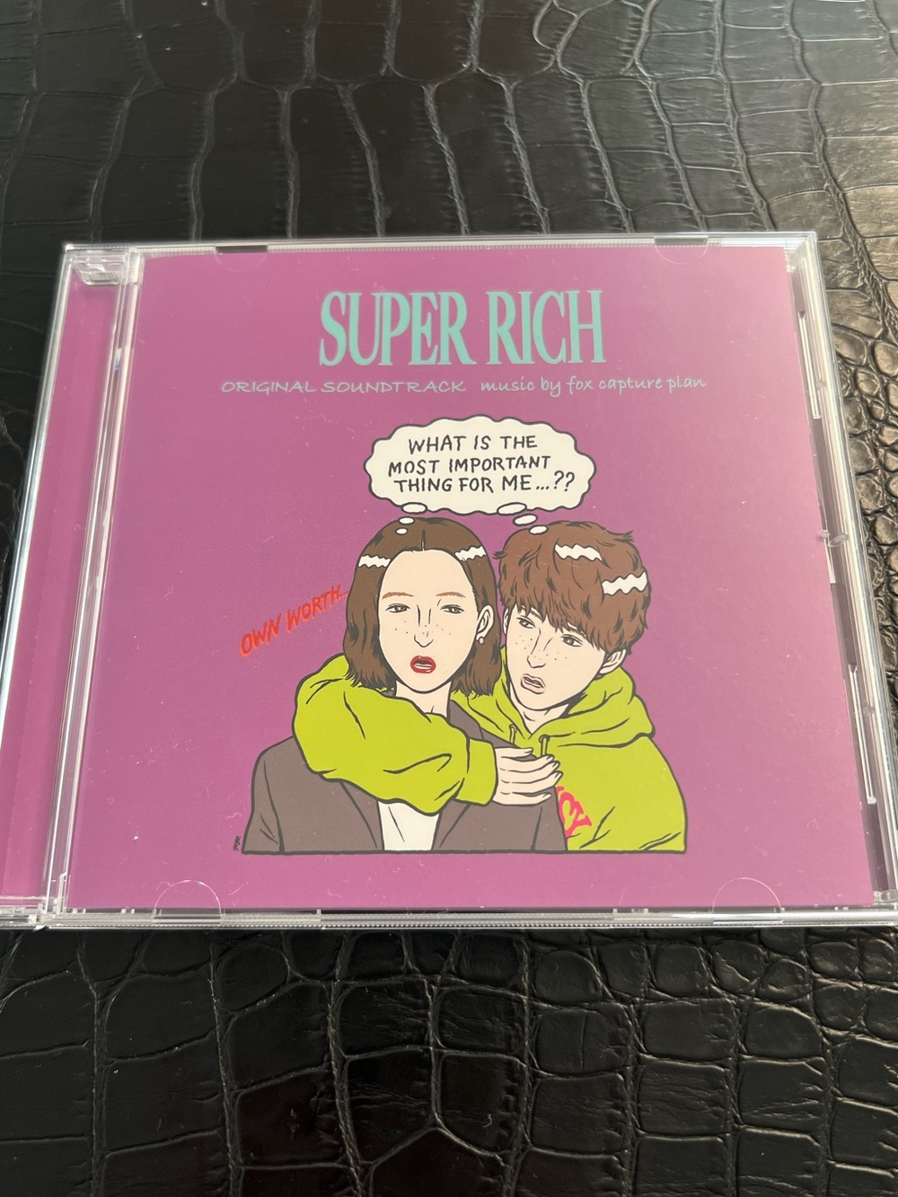 SUPER RICH Japanese Drama Original Soundtrack CD by fox capture plan